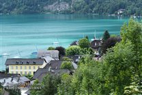 Attersee with its villages is vacation land mainly for divers :-)