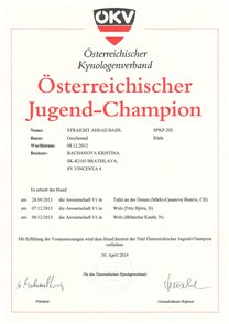 Austrian Junior Champion