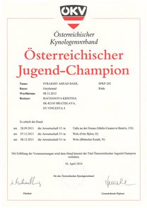 Austrian Junior Champion